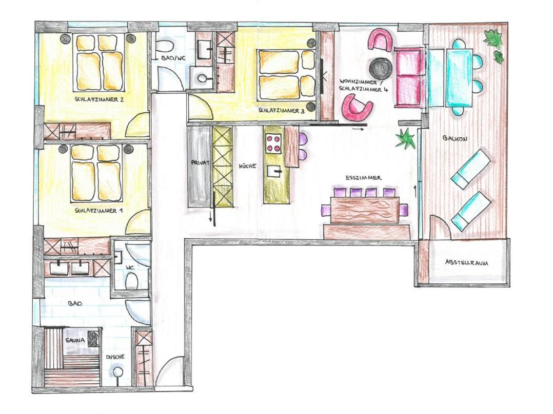 וולד אם ארלברג Verwall Apartment Arlberg - Mit Sauna, Balkon Und Skiraum מראה חיצוני תמונה